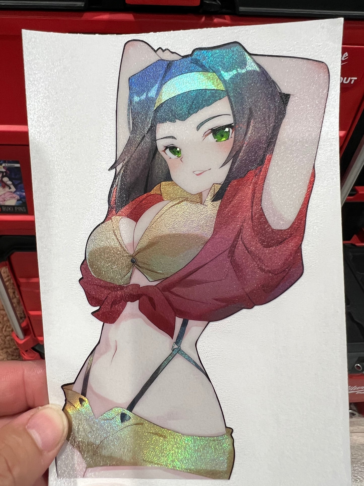 6 inch ANIME Collection Holo Stickers
