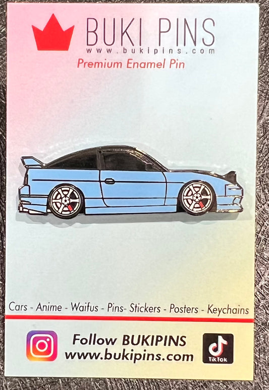 Blue S13 240SX Hatch Pin