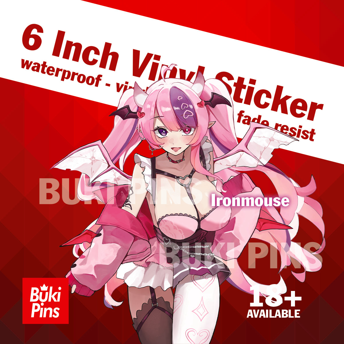 VTUBER Vinyl Stickers
