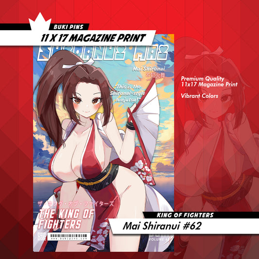 Mai Shiranui Magazine Print
