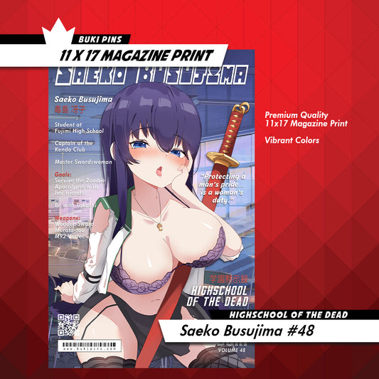 Saeko Magazine Print