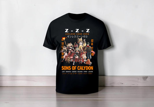 Pre-Order AX - ZZZ Shirts Sons of Calydon