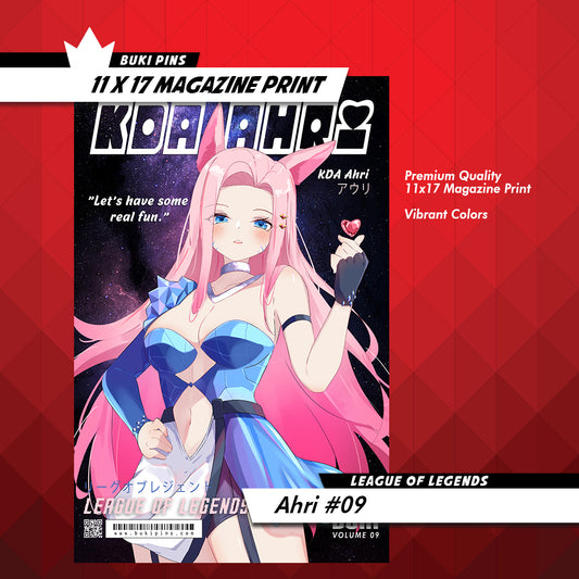 Ahri Magazine Print #09