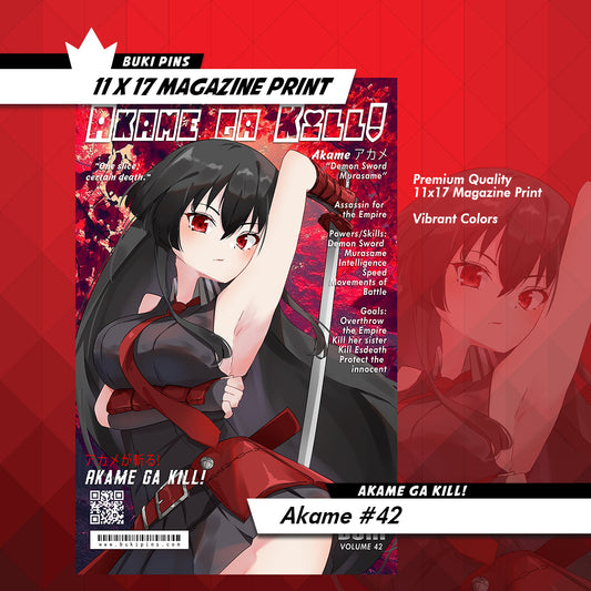 Akame Magazine Print