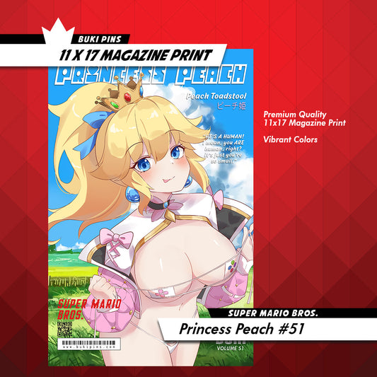 Princess Peach Magazine Print #51