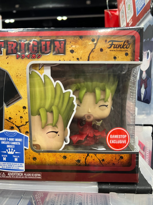 Vash the Stampede Trigun Pop & Shirt