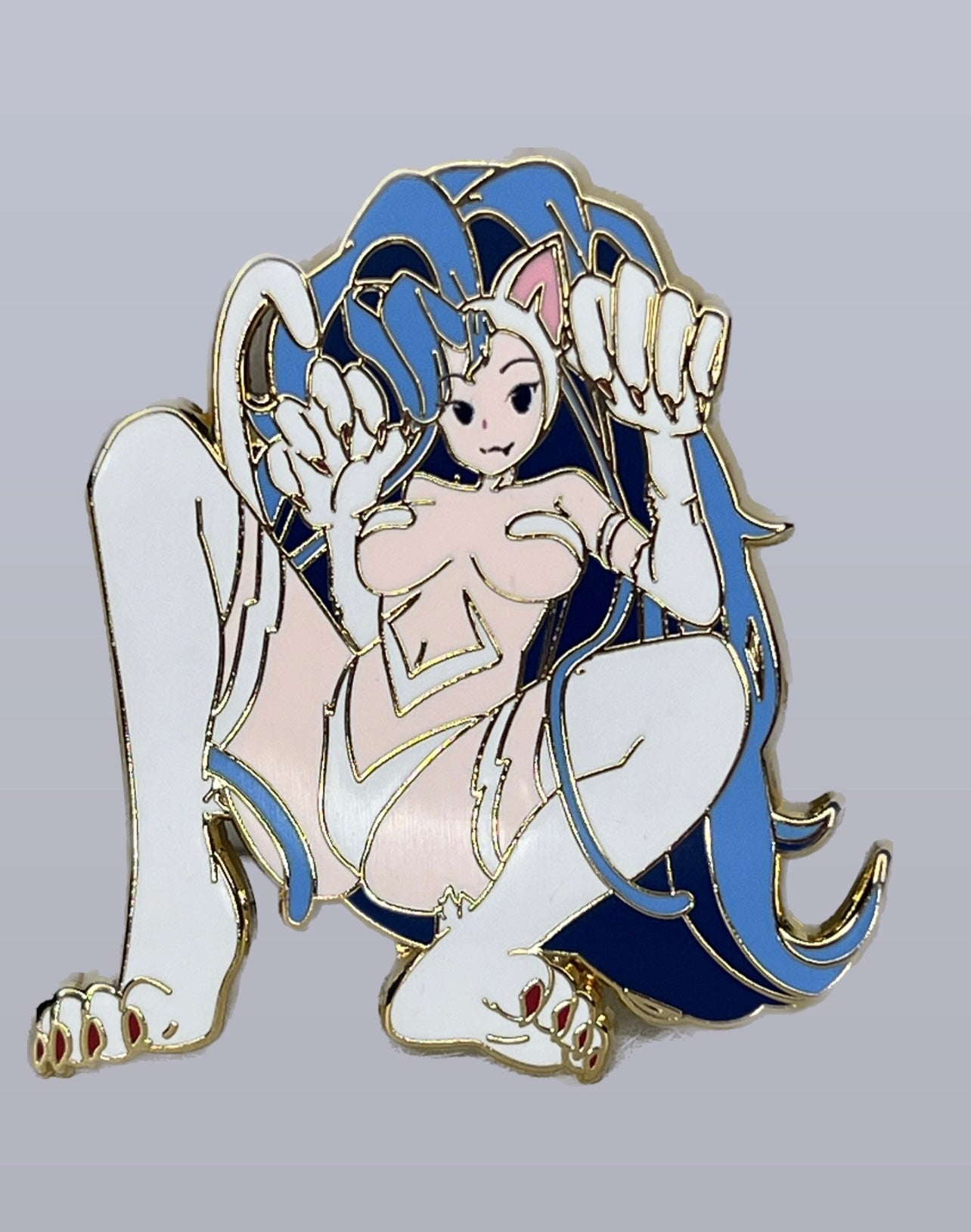 Felicia Darkstalkers Pin