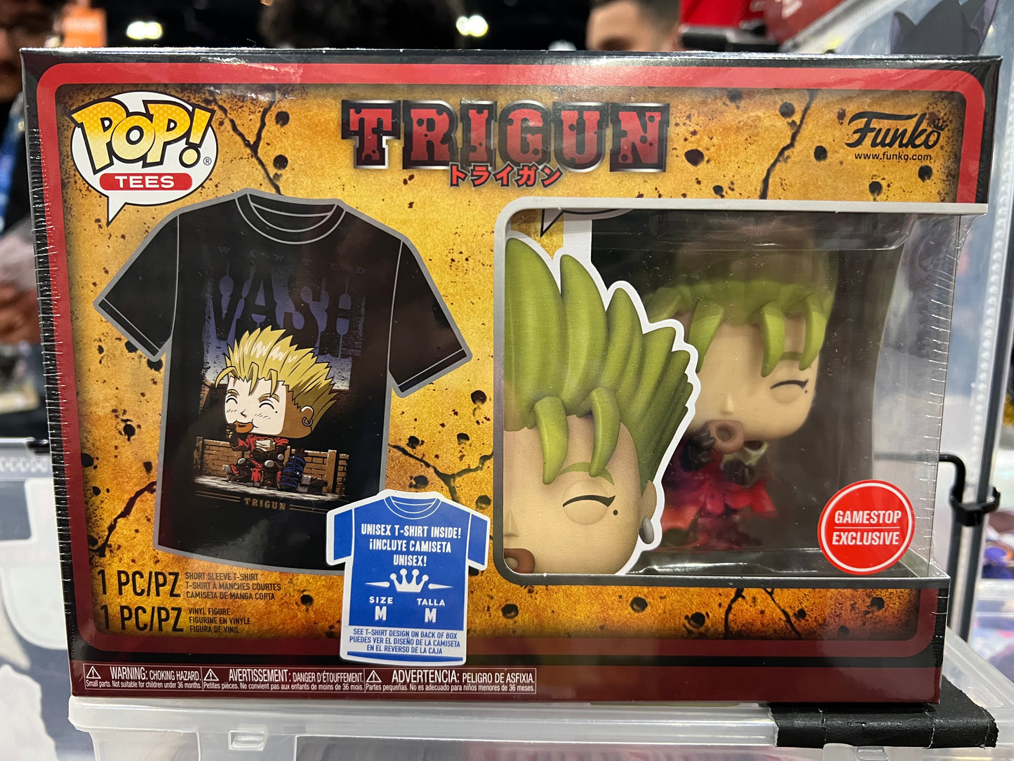 Vash the Stampede Trigun Pop & Shirt