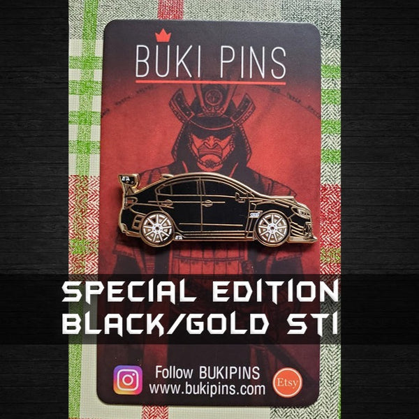 Special Edition Gold/Black STI