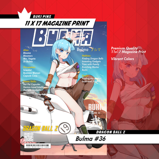 Bulma Magazine Print #36