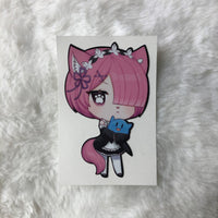 [Sticker] Re:0 Ram Cat Sticker