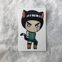 [Sticker] Nyaruto Brock Lee Cat Sticker