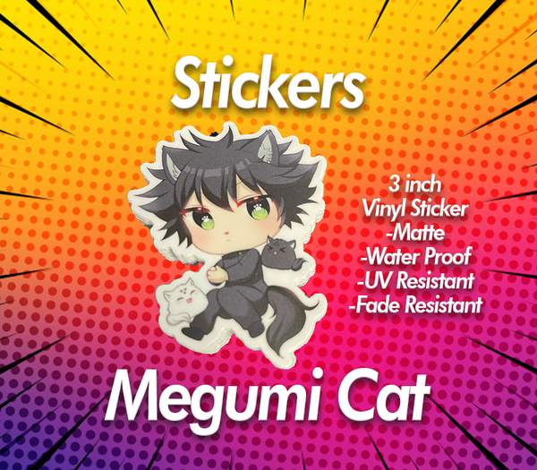 Megumi Cat Sticker