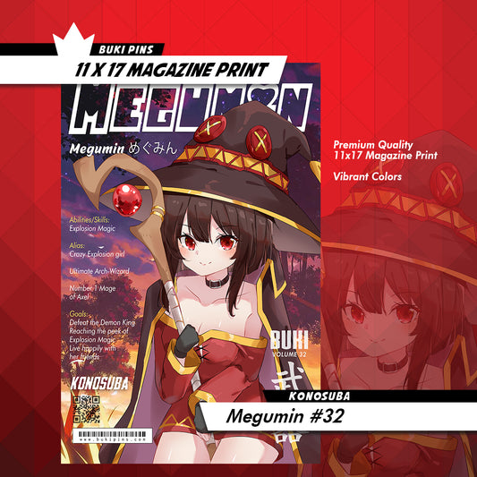 Konosuba Magazine Prints