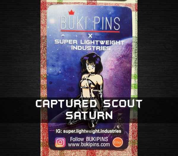 Captured Scout Saturn Pin