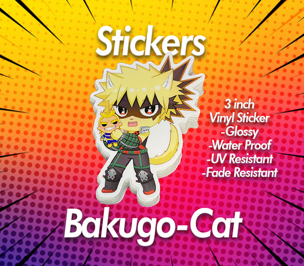 Stickers Bakugo-Cat