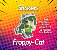 Sticker Froppy-Cat