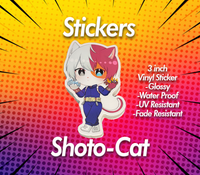 Sticker Shoto-Cat