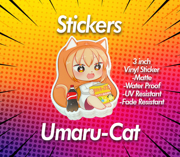 Sticker Umaru Cat