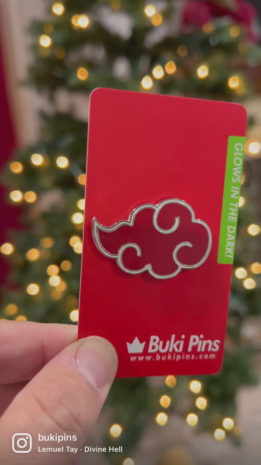 Red Akatski cloud pin