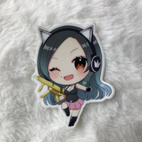 [Sticker] Gungirl Cat Sticker