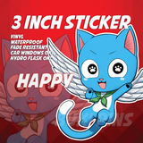 Neko Fairy Tail Stickers