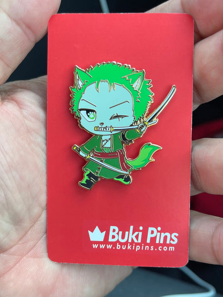 Neko One Piece Pins – Buki Pins