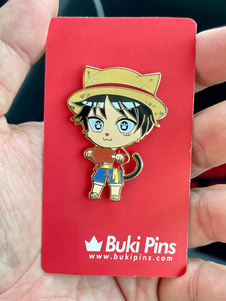 Neko One Piece Pins – Buki Pins