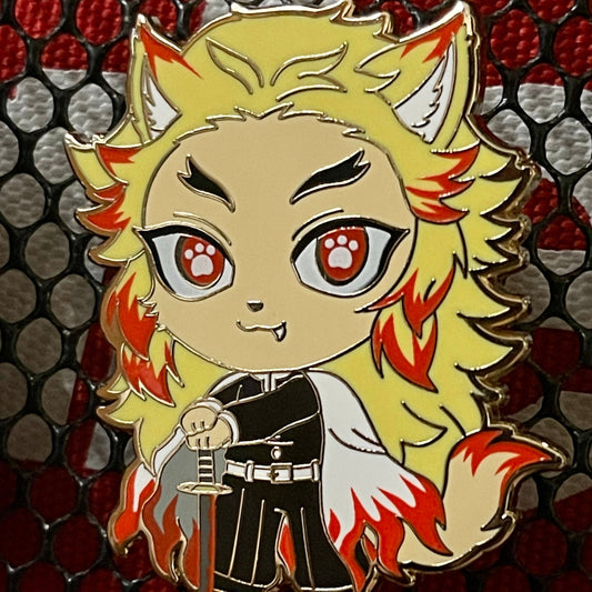 Neko Rengoku Pin