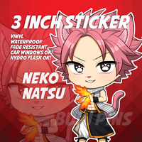 Neko Fairy Tail Stickers