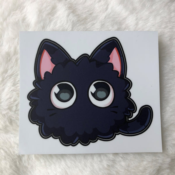 [Sticker] Soot Sprite Cat Sticker